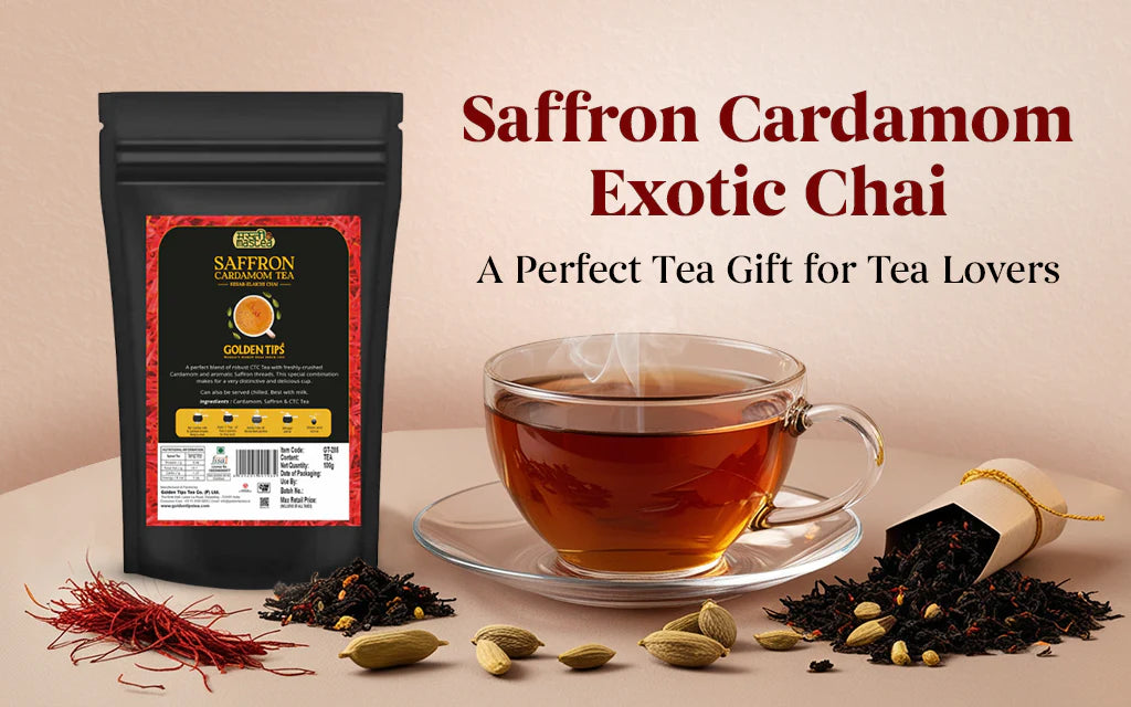 The Gift Everyone’s Talking About: Saffron Cardamom Exotic Chai – Pure, Premium, and Perfect for Every Occasion!