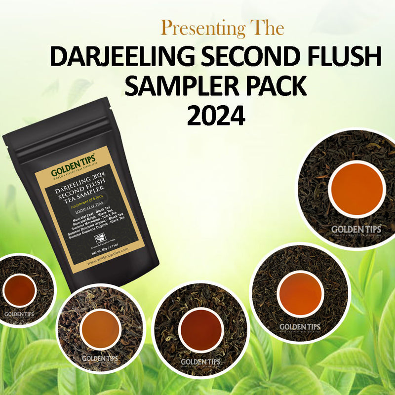 Darjeeling Second Flush Black Tea Sampler Pack 2024