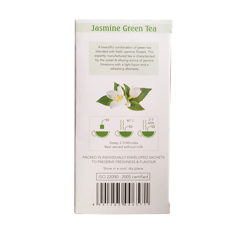 Natural Jasmine Green Tea 100% Authentic with Fresh jasmine -30 gm