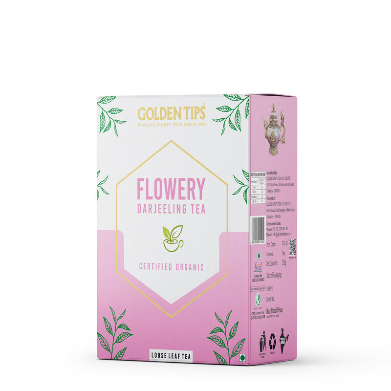 Flowery Organic Loose Leaf Darjeeling Black Tea