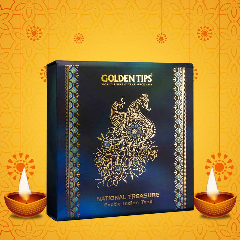 National Treasure Exotic Indian Darjeeling Tea Box