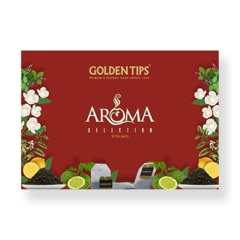 Aroma Black & Green Tea Assortment Individual Envelope - Tea Bags