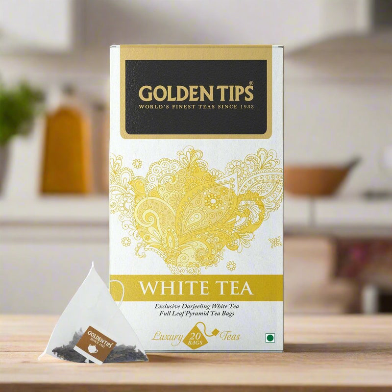 Exclusive Darjeeling White Tea Full Leaf Pyramid Tea Bags