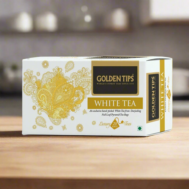 Exclusive Darjeeling White Tea Full Leaf Pyramid Tea Bags