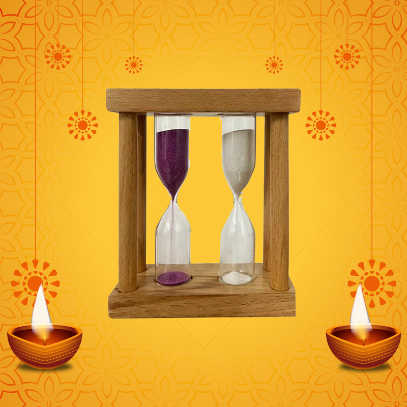 Wooden Sand Tea Timer 3 Minutes and 5 Minutes