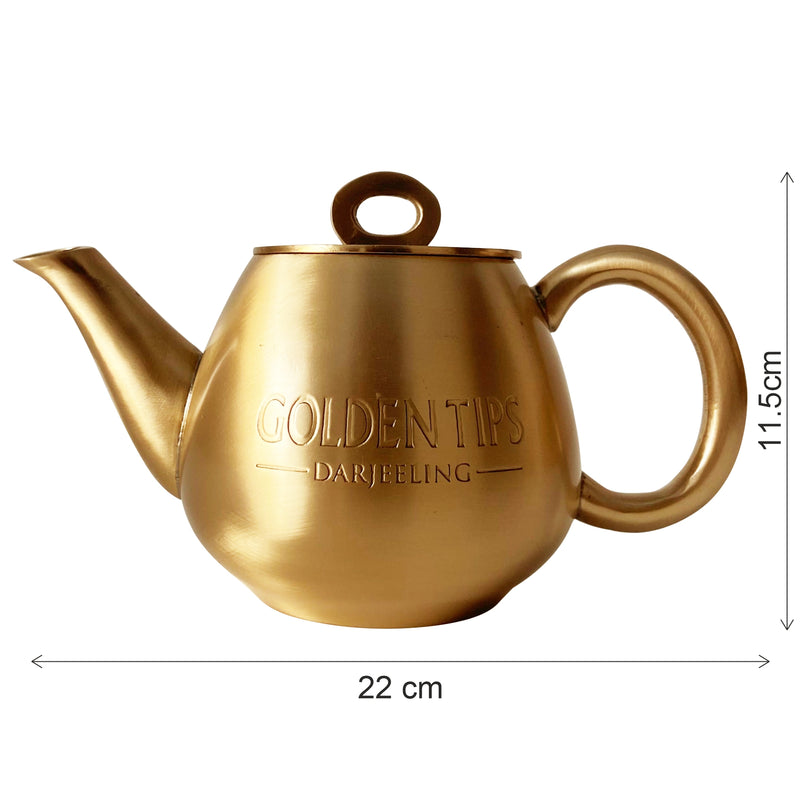 Golden Attractive Gold-Plated EPNS Tea Pot