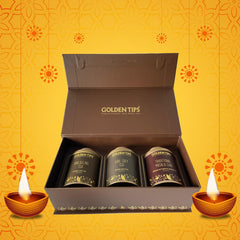 Gift box Combo - Darjeeling Tea + Earl Grey Tea + Traditional Masala Chai