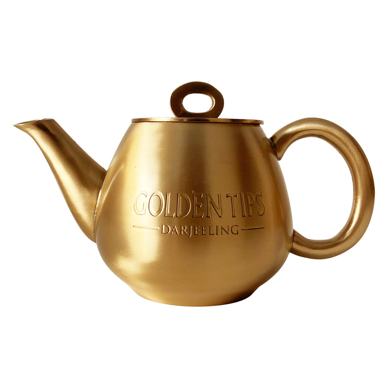 Golden Attractive Gold-Plated EPNS Tea Pot