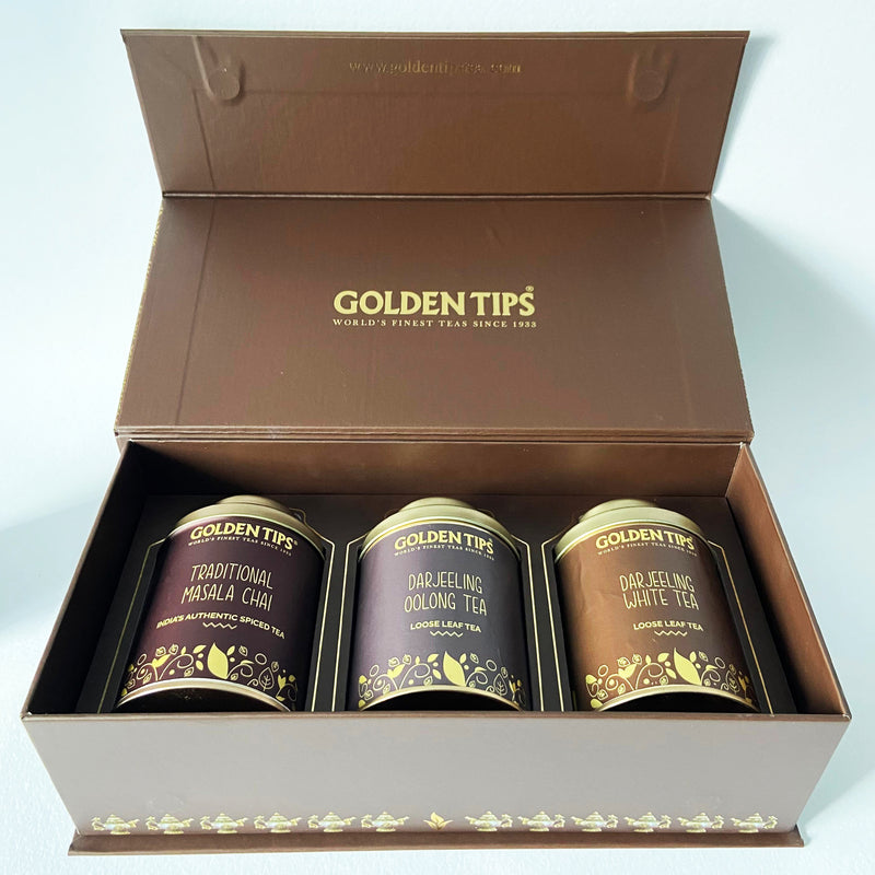 Gift boxes Combo of Masala chai+ Oolong Tea + Darjeeling White Tea