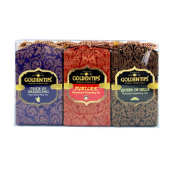 3-in-1 Queen of Hills, Jubilee and Pride of Darjeeling - Velvet Bag, 3x25g